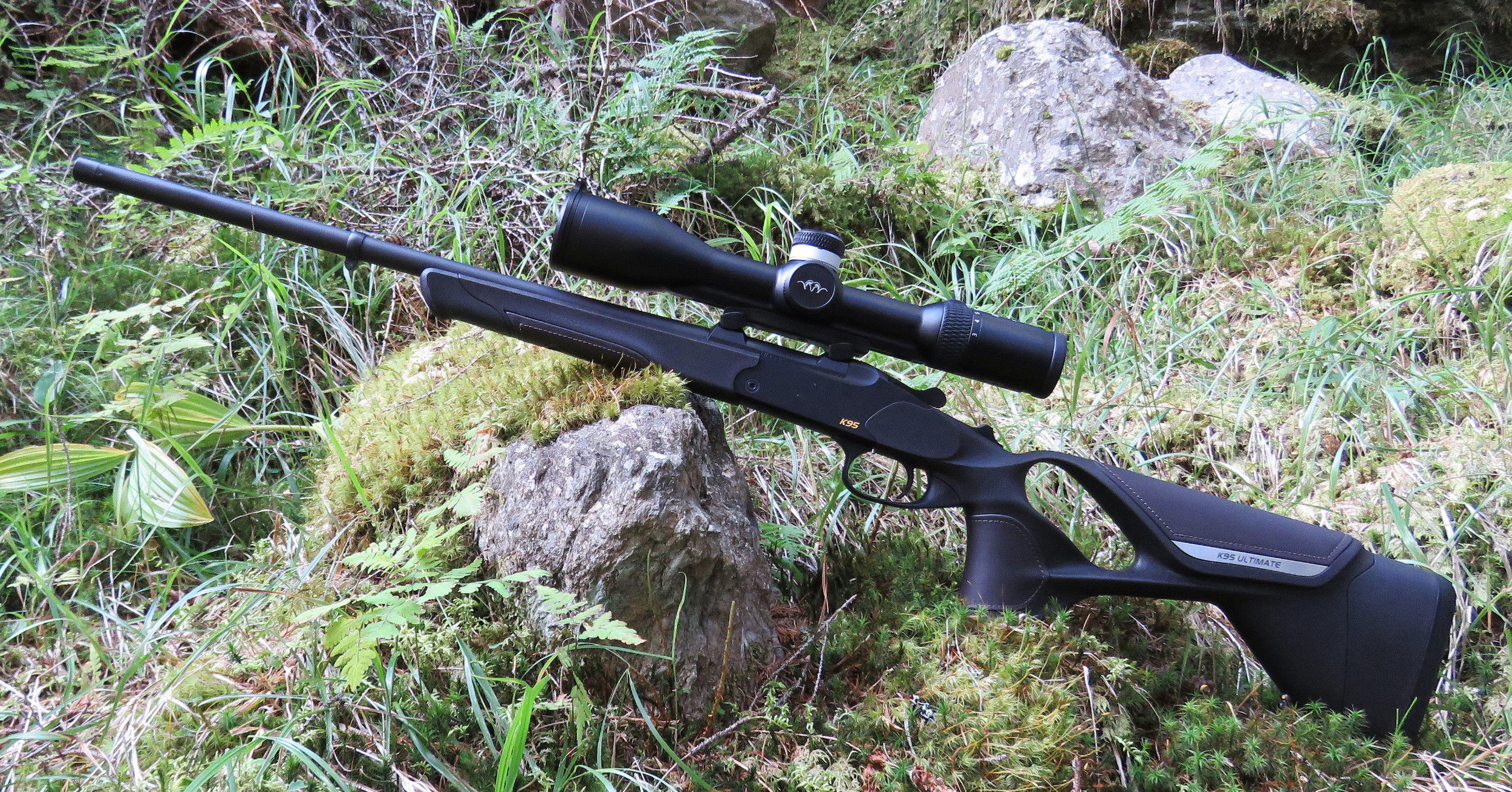 Blaser K95 Ultimate im Cal. 8,5x55 Blaser mit Blaser B2 3-18x50ic mit Ballistik Turm
