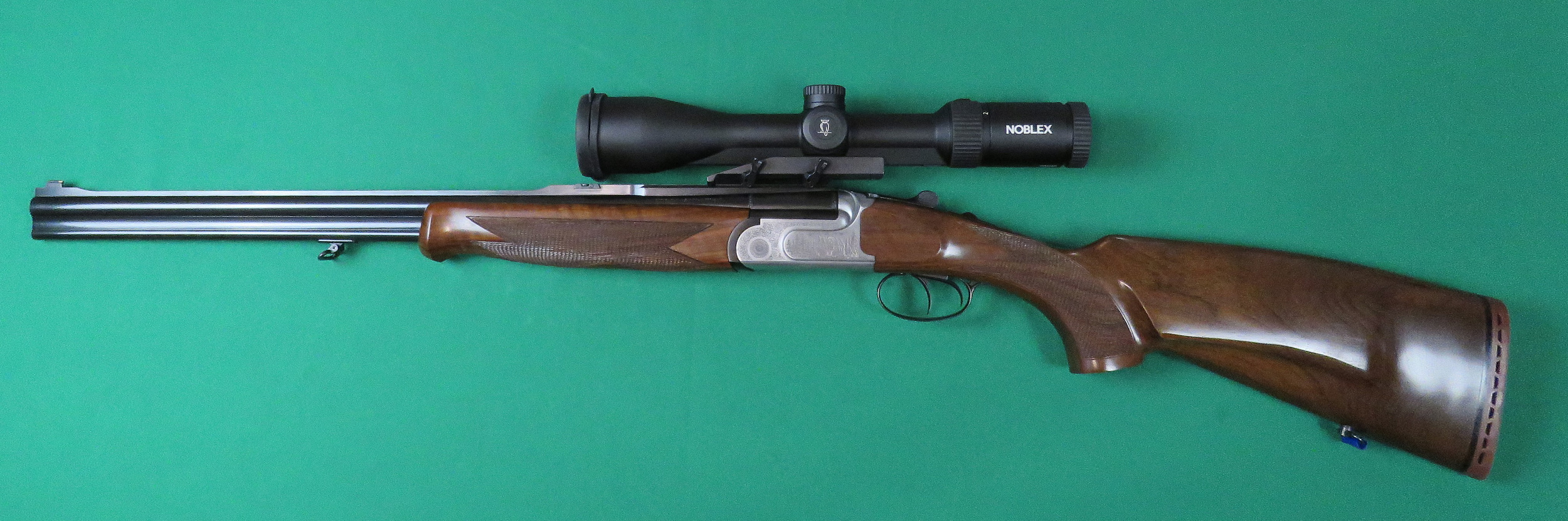 Sabatti Master Light Luxus, Cal. .222 Rem. 20/76 Noblex 2-12x50 NZ6 inception mit Schienenmontage abnehmbar