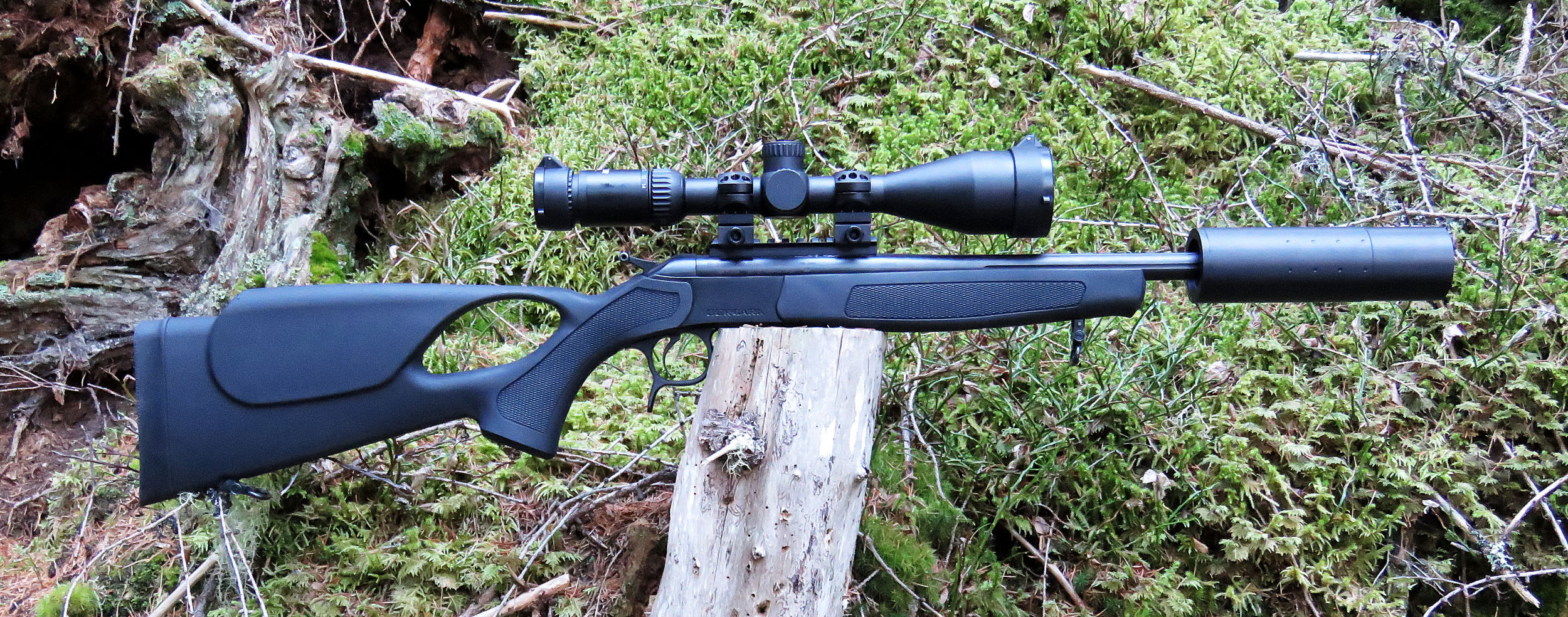 Bergara BA13TD Cal. .308 Win., Bauer 4-14x50 inkl. Schalldämpfer OBSK Gesamtlänge 90cm.