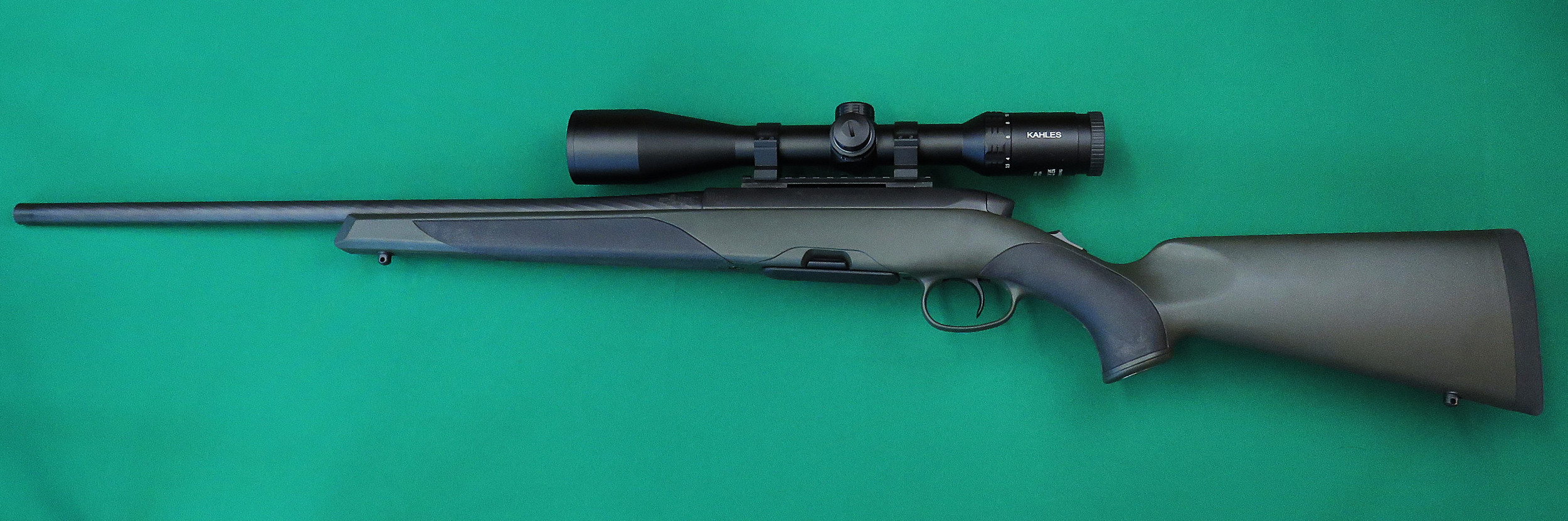 Steyr SM 12 SX im Cal. 6,5x55 SE mit Kahles 3,5-18x50i